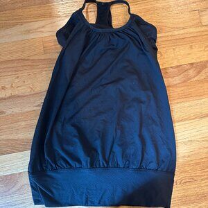Lululemon black no limits tank top